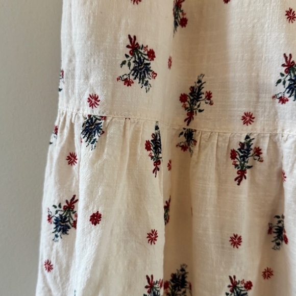 Max Studio Boho Floral Tiered Maxi Skirt Prairie Cottagecore S - Picture 6 of 14